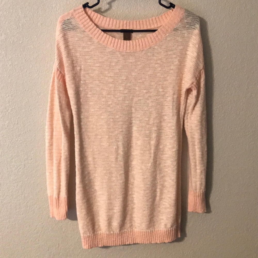 Copper Key long sleeve knit sweater